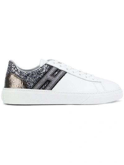 Shop Hogan Glitter Sneakers