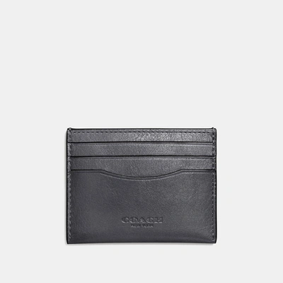 Shop Coach Card Case In Graphite