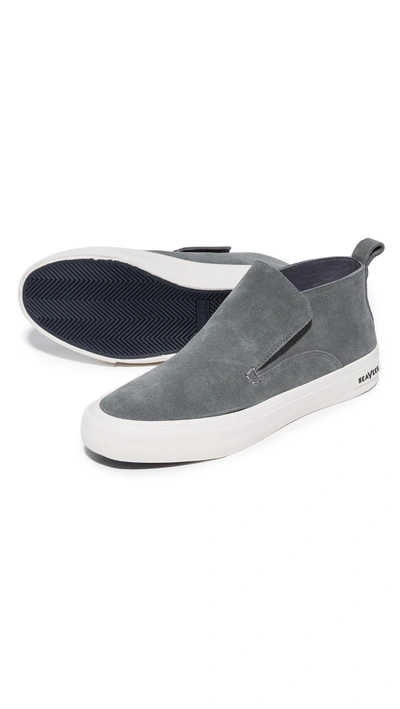 Shop Seavees Huntington Middie Sneakers In Greyboard