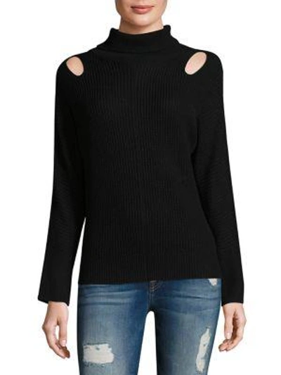 Shop Ella Moss Riley Sweater In Black