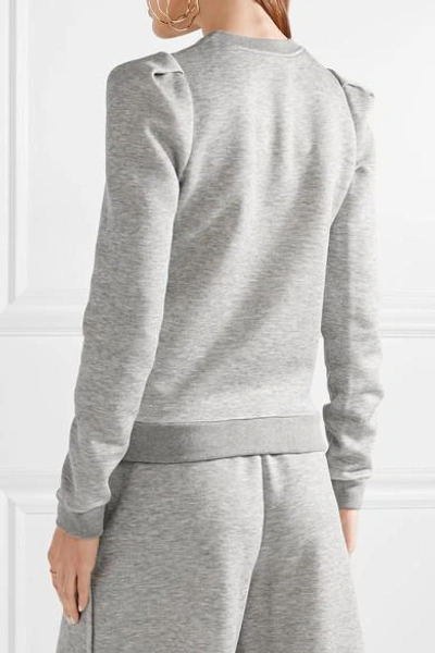 Shop Adam Lippes Stretch-jersey Sweatshirt