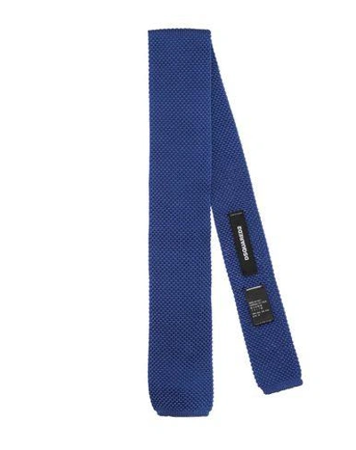 Shop Dsquared2 Ties In Blue