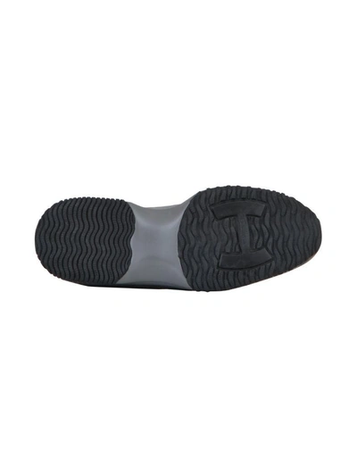 Shop Hogan 2cm Suede Boots In Grey
