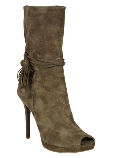 Shop Michael Michael Kors Rosalie Ankle Boots In Green