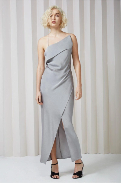 Shop Keepsake Rain Drops Gown In Grey