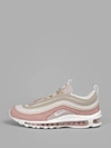 NIKE NIKE MEN'S PINK AIR MAX 97 PREMIUM trainers