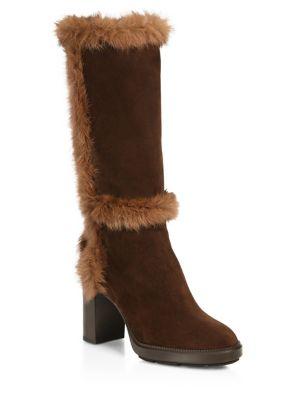 aquatalia mid calf boots