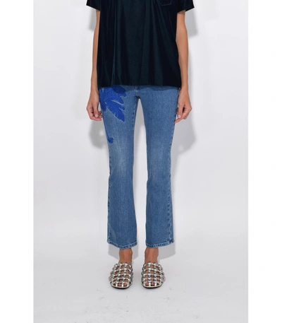 Shop Stella Mccartney Blue The Skinny Kick Denim Jeans