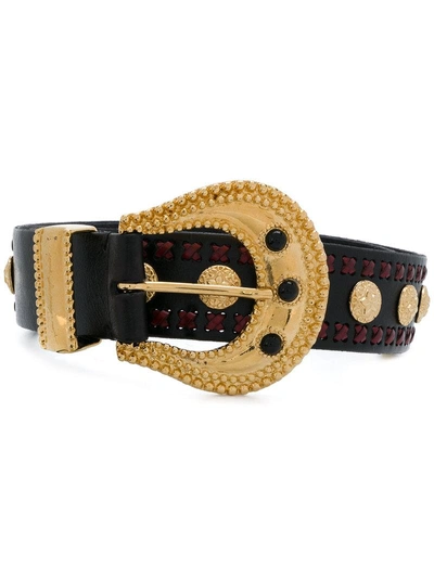 Shop Dodo Bar Or Embellished Buckled Belt