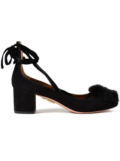 Shop Aquazzura In Love Pump 50 In Black