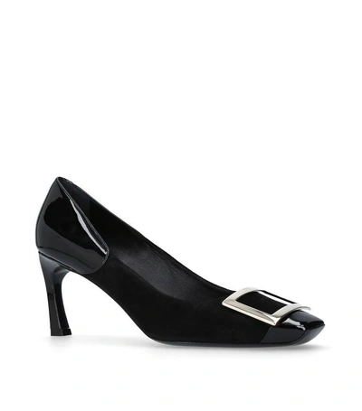 Shop Roger Vivier Belle Vivier Trompette Pumps In Black