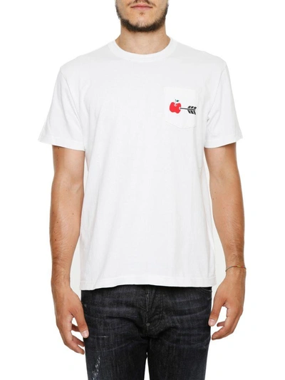 Shop Sacai Madness T-shirt In White|bianco