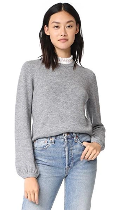 Shop Joie Affie Sweater In Medium Heather Grey
