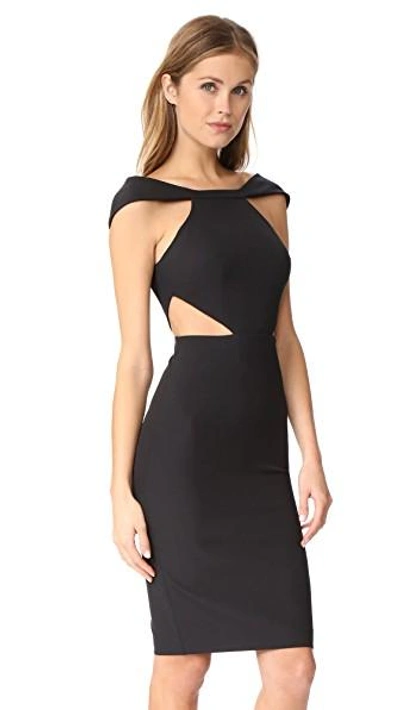 Shop Aq/aq Aura Mini Dress In Black