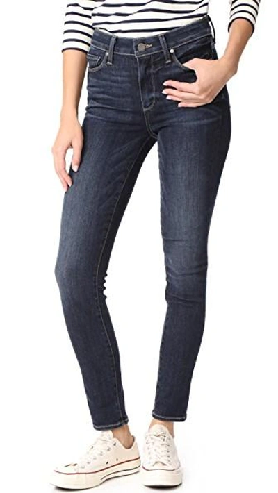 Shop Paige Hoxton Transcend Ankle Jeans In Jerry Girl
