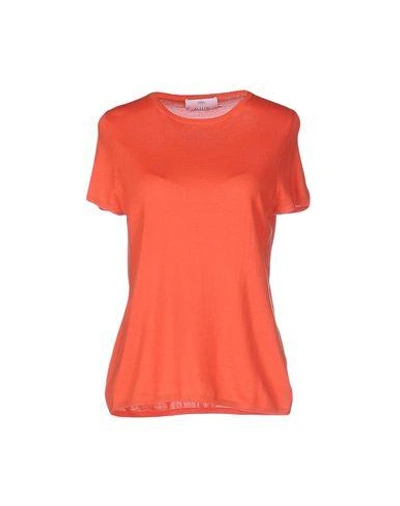 Shop Allude Sweater In Coral