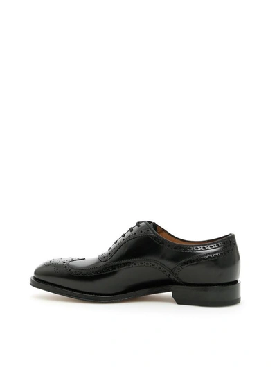 Shop Ferragamo Domenico Lace-ups In Nero|nero