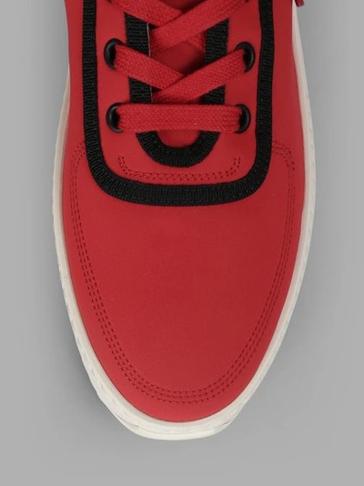 Shop Fear Of God Men's Red Military Sneakers