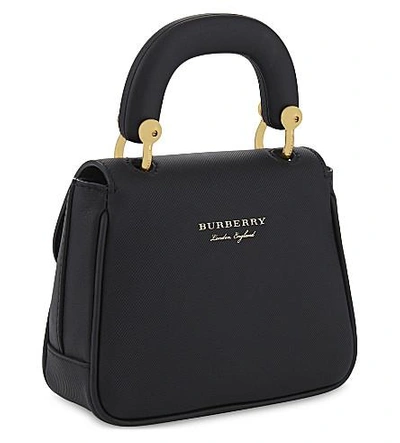 Shop Burberry Mini Dk88 Cross-body Bag In Black