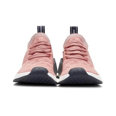 Shop Adidas Originals Pink Nmd R2 Pk Sneakers