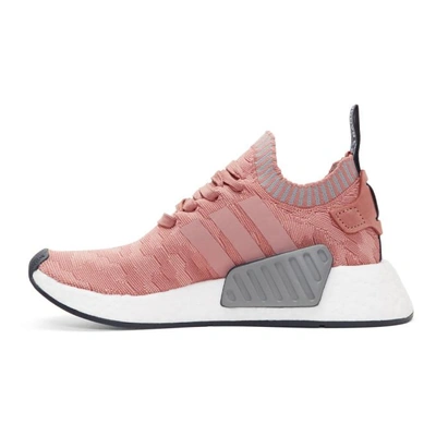 Shop Adidas Originals Pink Nmd R2 Pk Sneakers