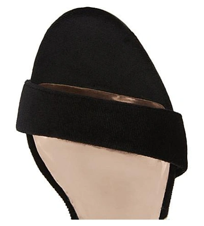Shop Ted Baker Torabel Bow Detail Leather Sandals In Black