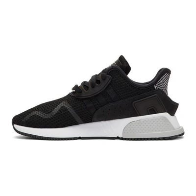 Shop Adidas Originals Black Eqt Cushion Adv Pk Trainers