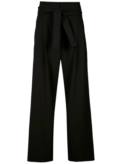 Shop Egrey Paperbag Waist Palazzo Trousers