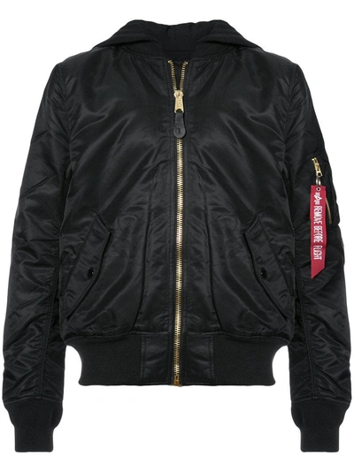 Alpha Industries Ruched Bomber Jacket