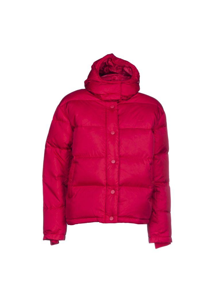 Wood Wood Alyssa Puffer Jacket In Red | ModeSens
