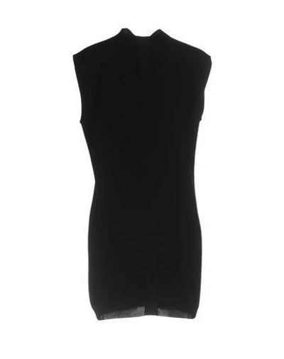 Shop Rick Owens Short Dress In Black