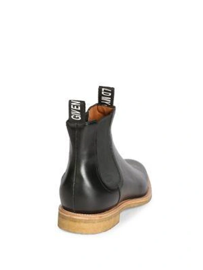Shop Givenchy Logo Chelsea Boots In Black