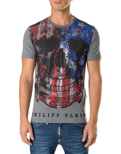 Shop Philipp Plein T-shirt Round Neck Ss "edition"