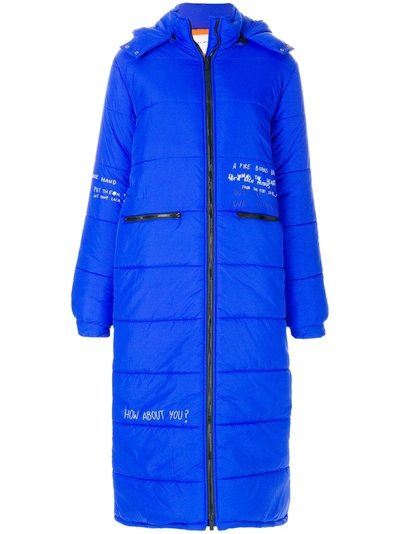 Shop Mira Mikati Long Padded Coat