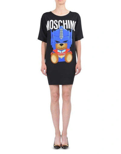 Shop Moschino Minidress In Black