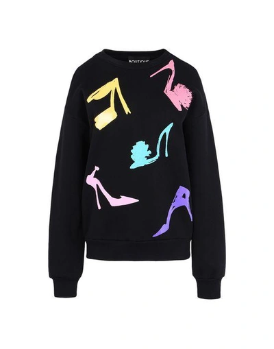 Shop Boutique Moschino Sweatshirt In Black