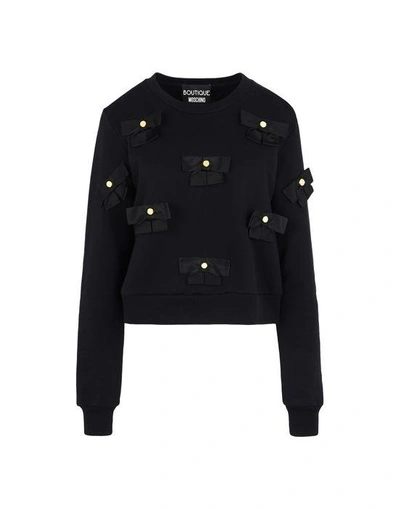 Shop Boutique Moschino Sweatshirt In Black