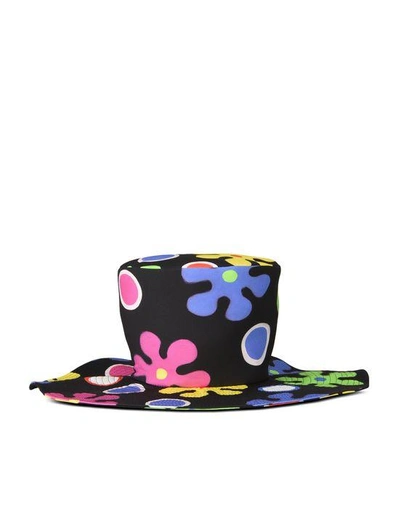 Shop Moschino Hat In Black