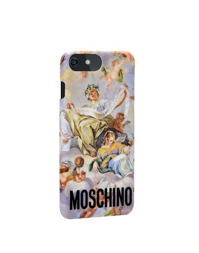 Shop Moschino Iphone-6-plus-7-plus-case In Lilac