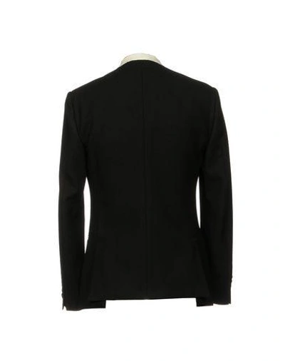 Shop Dolce & Gabbana Man Blazer Black Size 44 Virgin Wool