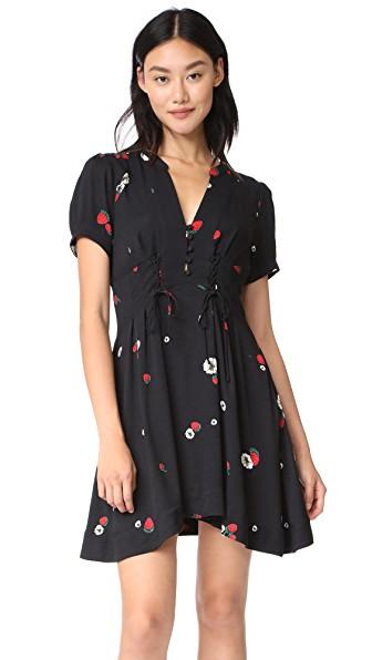 free people dream girl mini dress