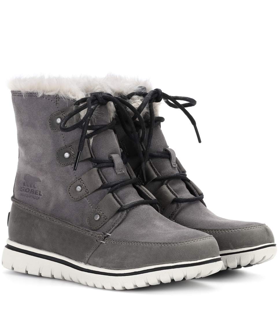 sorel suede ankle boots