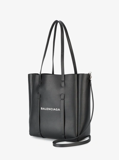 Shop Balenciaga Black Everyday Small Leather Tote Bag