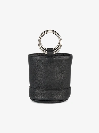 Shop Simon Miller Mini Handtasche Mit Runden Henkeln In Black