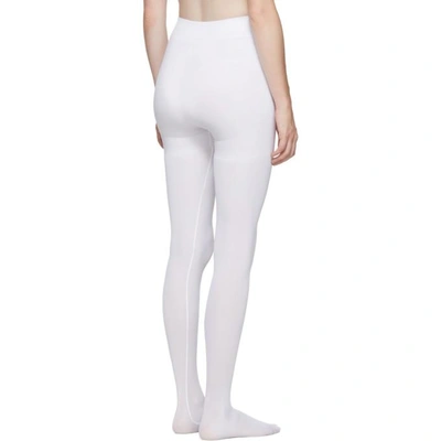 Shop Balenciaga White Bb Tights