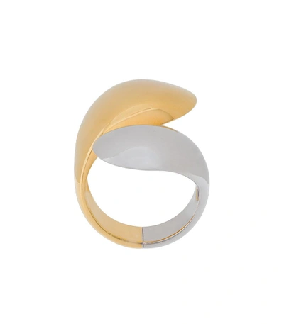 Shop Charlotte Chesnais Gold Petal Ring