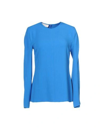 Shop Stella Mccartney Blouse In Blue