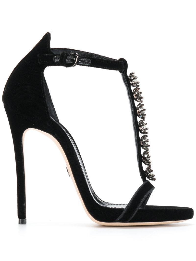 dsquared2 embellished treasure sandals