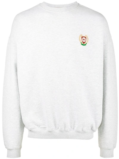 Shop Yeezy Grey Calabasas Sweatshirt