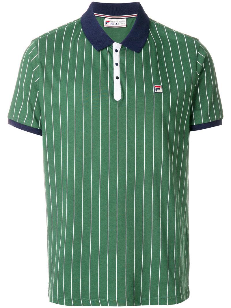 fila polo green